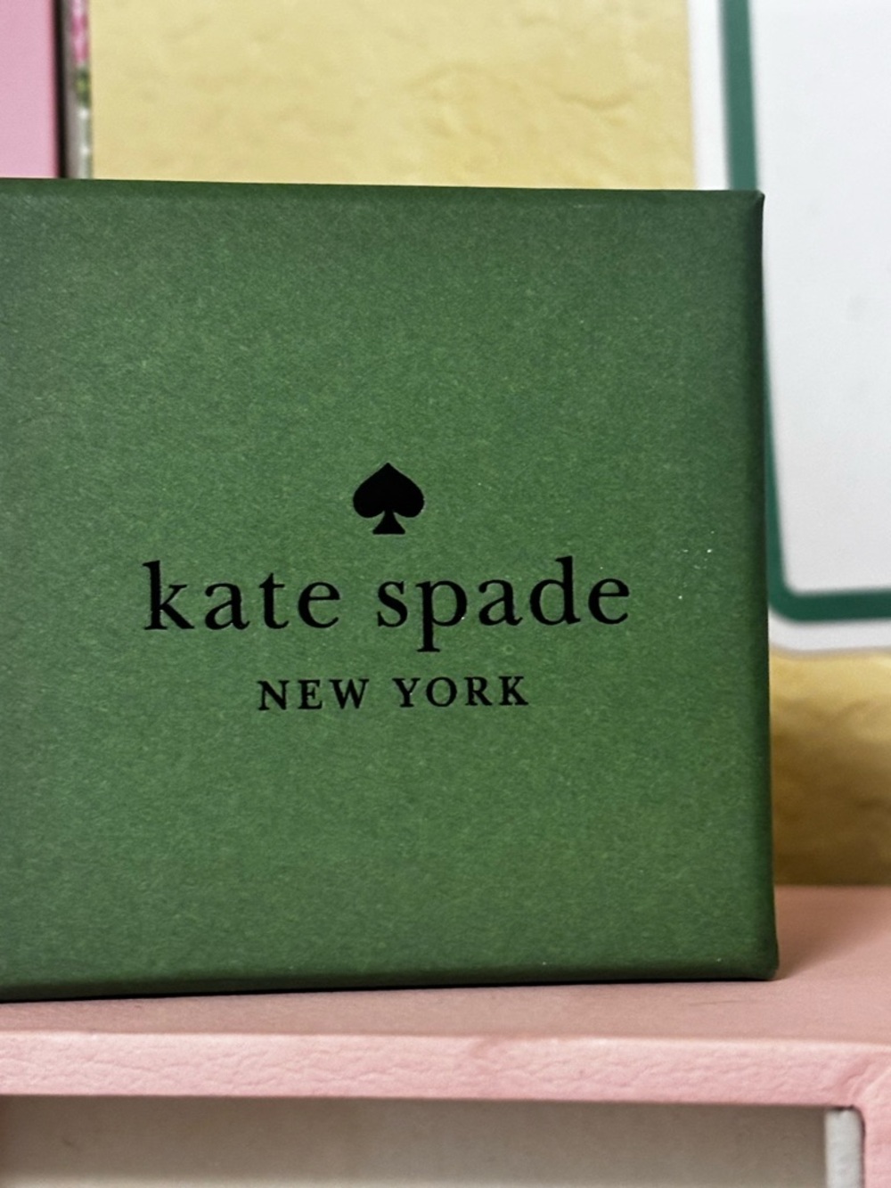 kate spade Heart Necklace with White Inlay - Picture 2 of 2